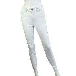 KUT from the Kloth White Connie High Rise Jeans Size 2 E0243